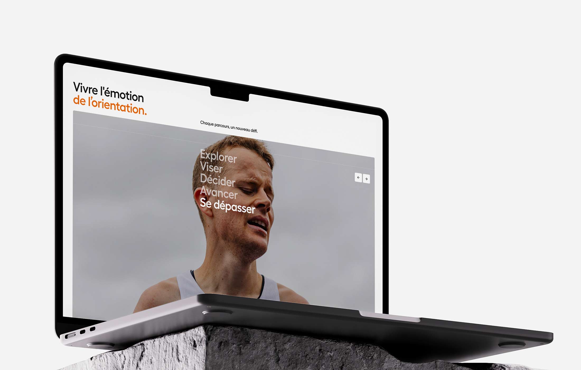 Design et création du site internet de la FFCO Fédération Française de Course d'Orientation.