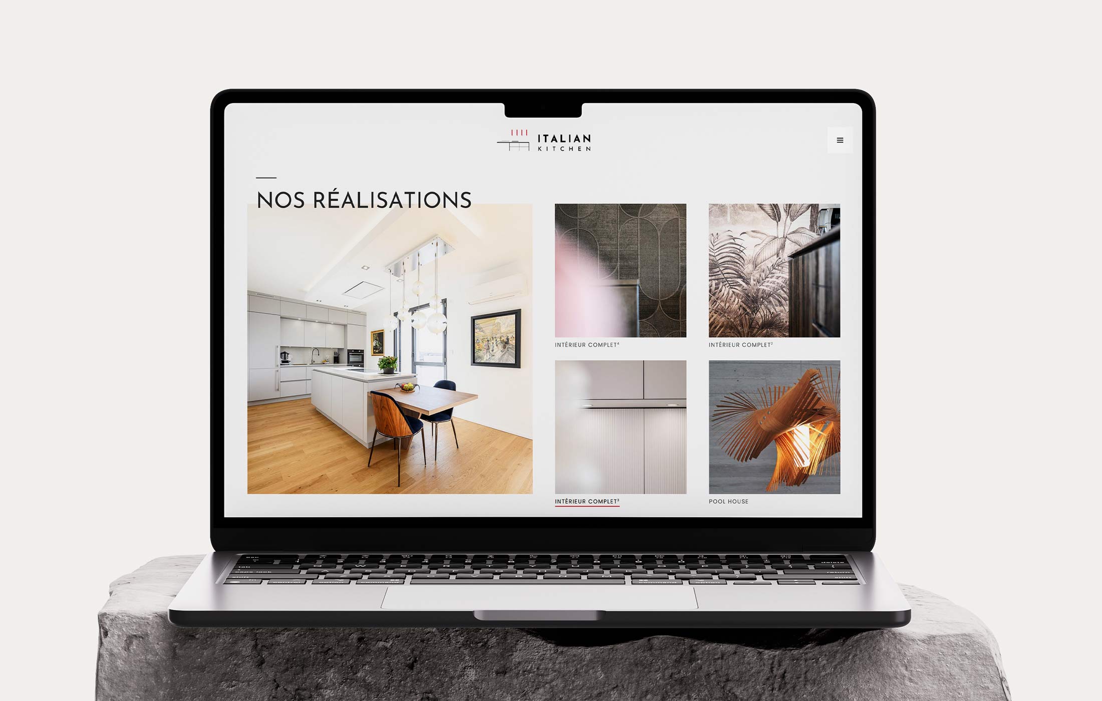 Création site internet vitrine pour Italian Kitchen Lyon.